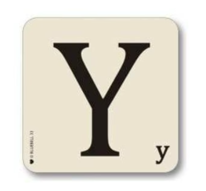 Alphabet Placemat - Y