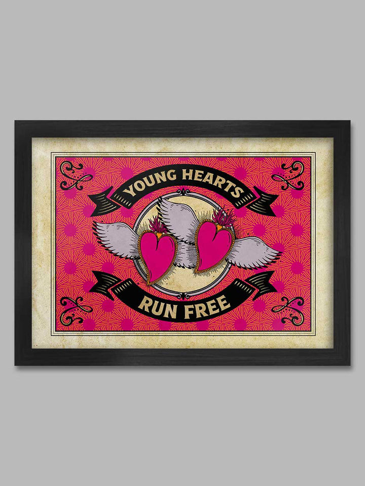 Young Hearts Run Free - Music Poster Print