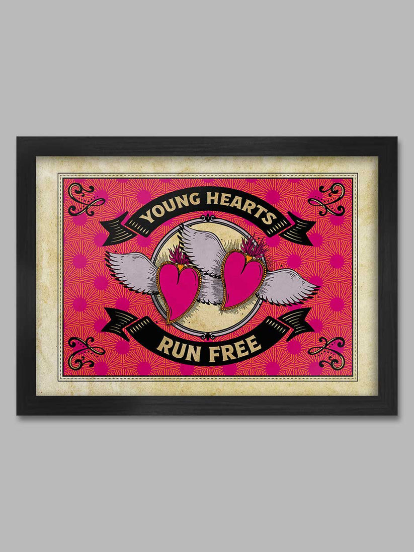 Young Hearts Run Free - Music Poster Print