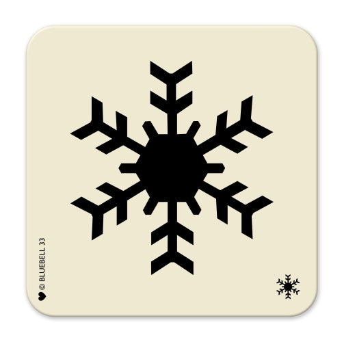 Snowflake Melamine Coaster