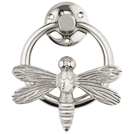 Dragonfly Door Knocker with Ring