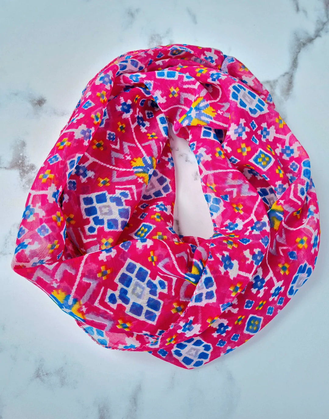 Infinity Scarves - Bright Pink