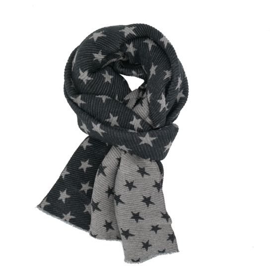 Pleated Mini Stars - Black