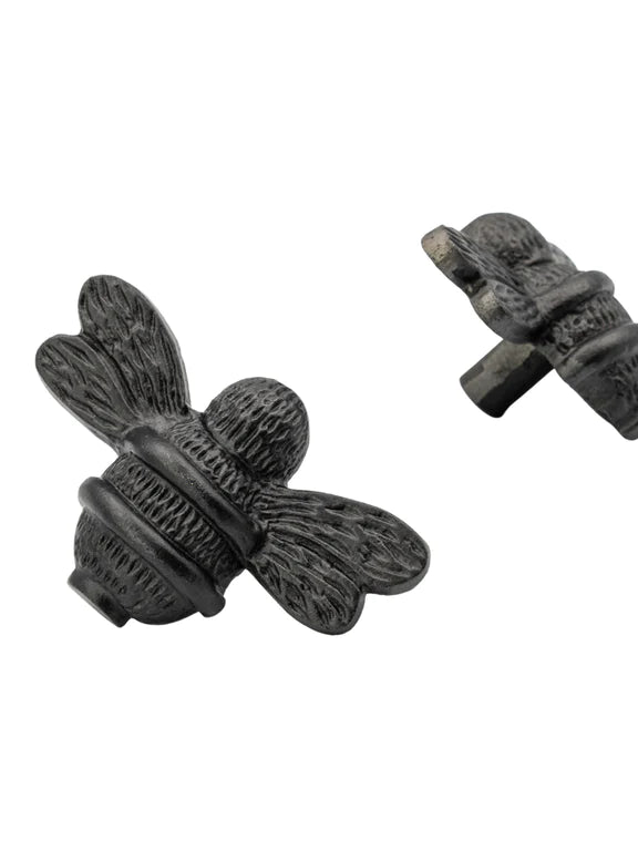 Bee Drawer Knob - Black Finish