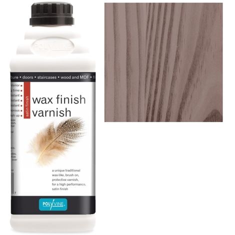 Polyvine Wax Finish Varnish - Satin