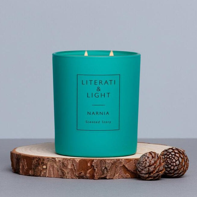 Narnia - Turkish Delight, Pine and Snow Soy Wax Candle