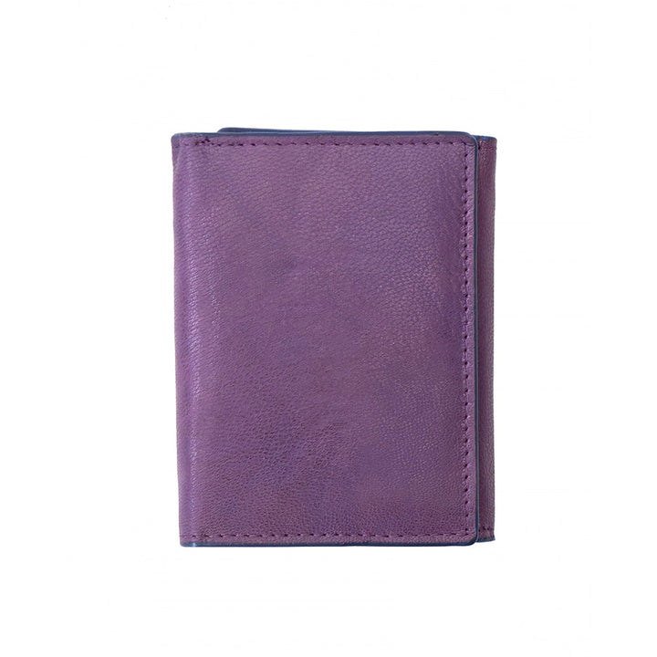 Luna Small Trifold Purse - Purple