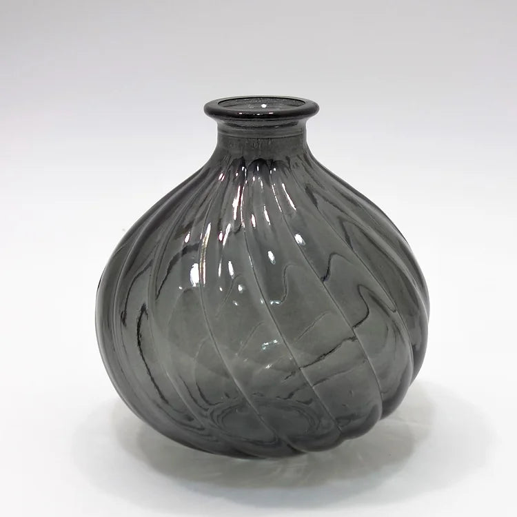 Spiral Glass Vase