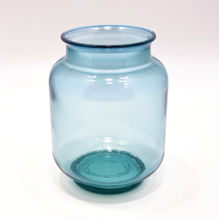 Hurricane Vase - Recycled Glass
