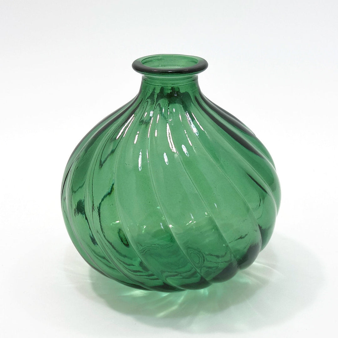 Spiral Glass Vase