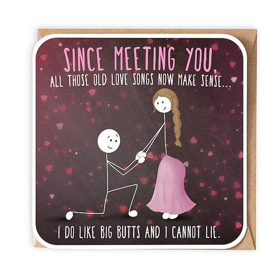 Since Meeting You Valentne's Card
