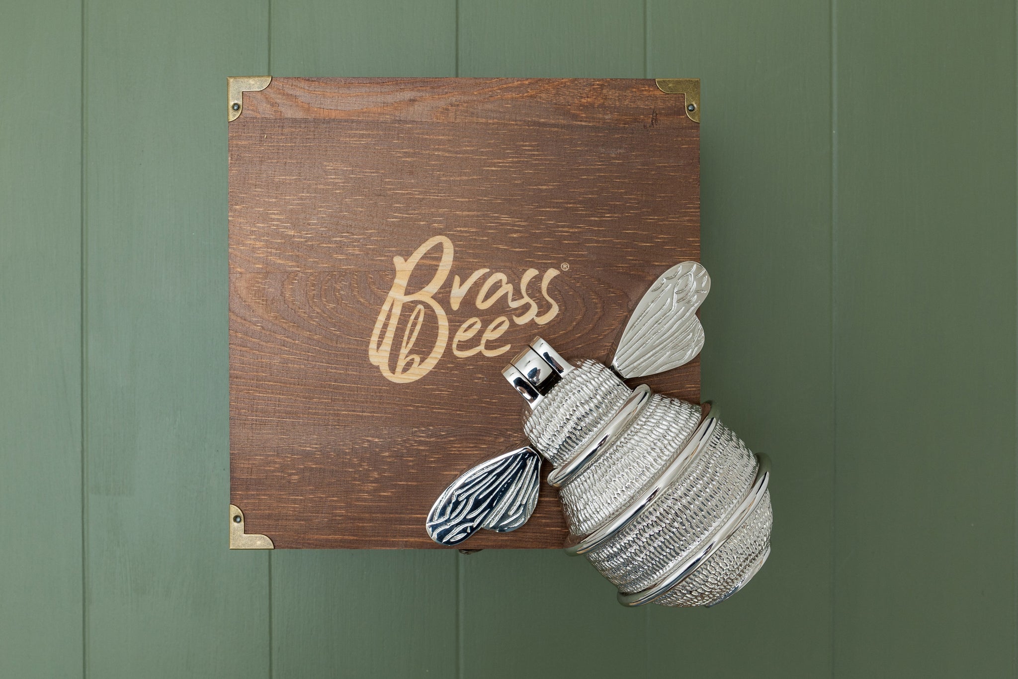 Queen Bee Door Knocker - Nickel
