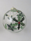 Holly Design Bauble