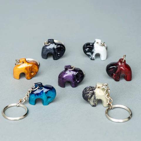 Elephant Keyring