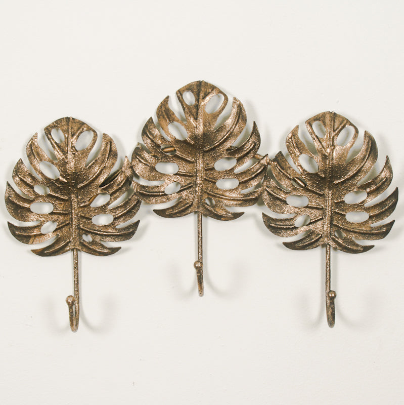 3 Hooks Cheese Plant Leaf