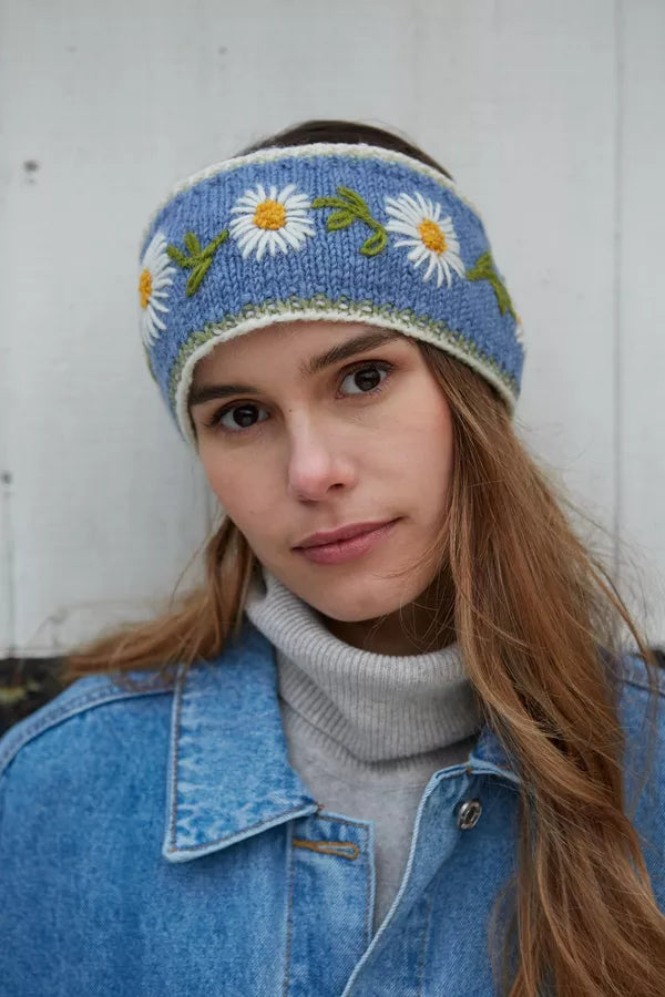 Daisy Chain Headband - Jacaranda