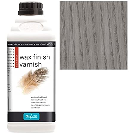 500ml Wax Finish Varnish - Warm Grey Satin