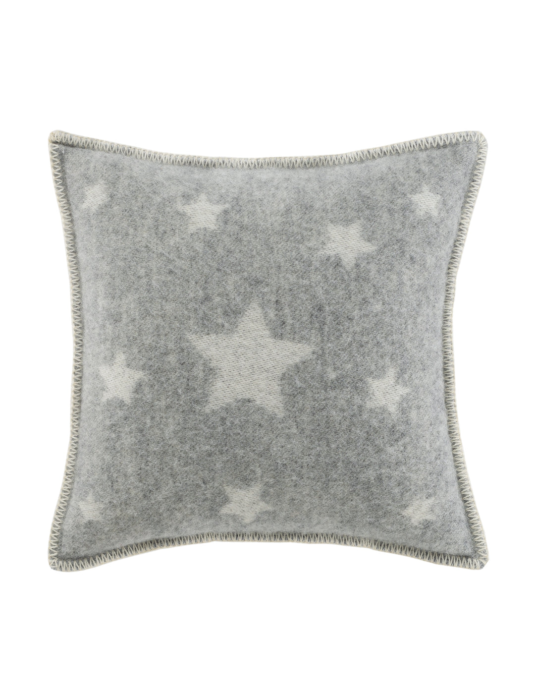 Grey Star Wool Cushion
