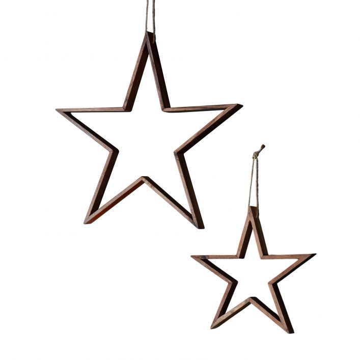 Andonno Wooden Stars - Large