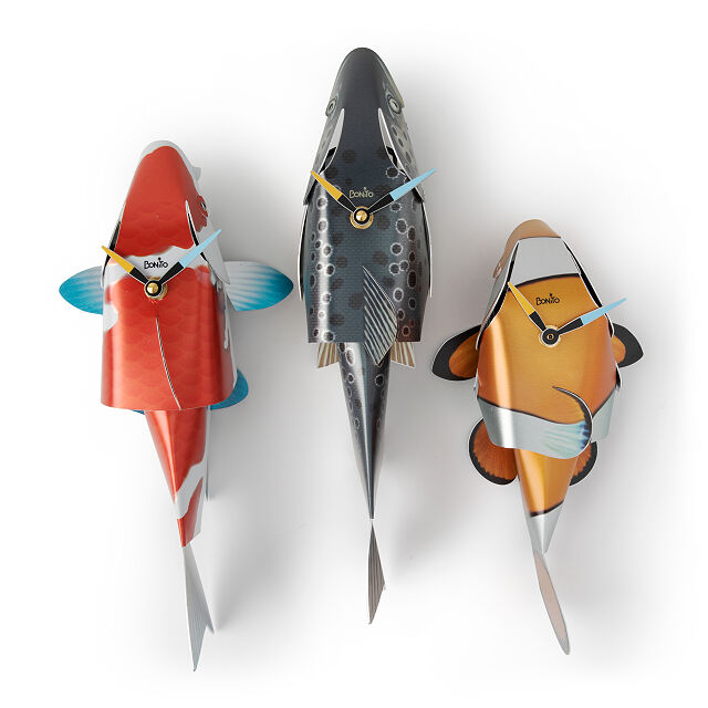 Fish Pendulum Clock - 8 designs