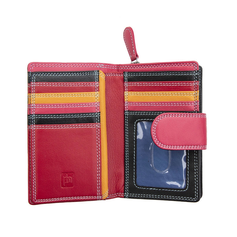 Soft Leather Colourful Bifold Purse - Primrose London