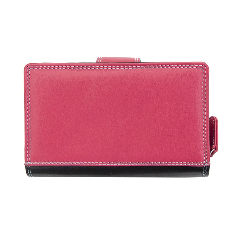 Soft Leather Colourful Bifold Purse - Primrose London