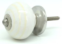White With Buttermilk Stripes - CK238