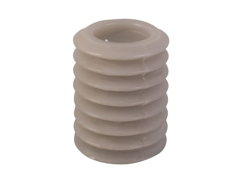 Layered Circles Candle - Warm Grey