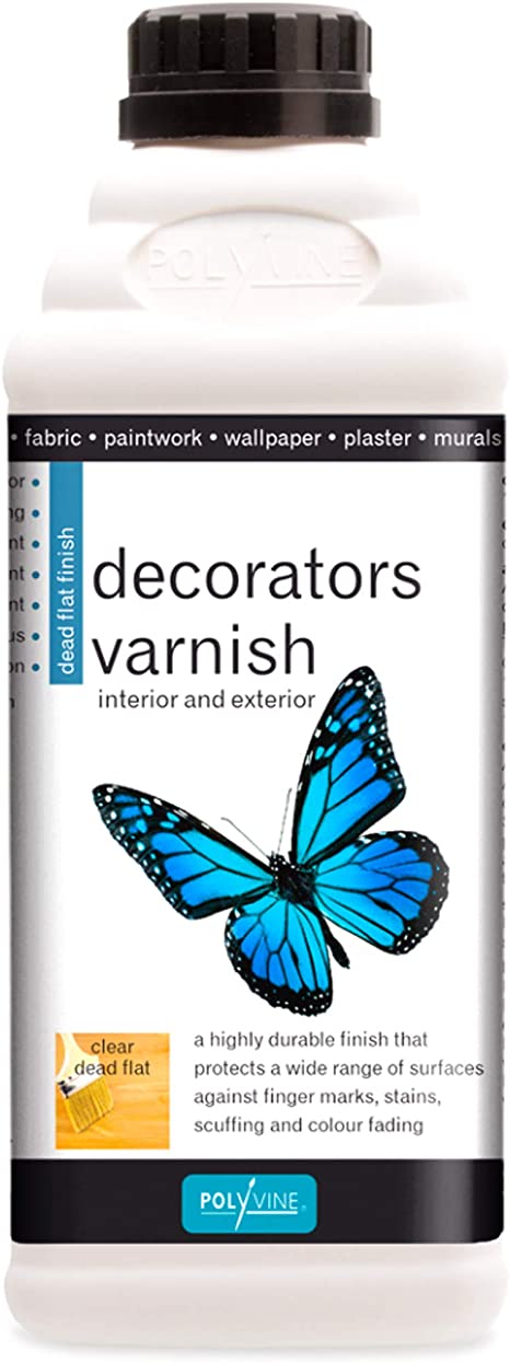 500ml Clear Decorators Varnish - Dead Flat