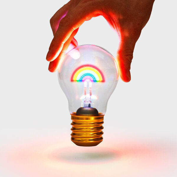 Cordless Rechargeable Lightbulb- Rainbow