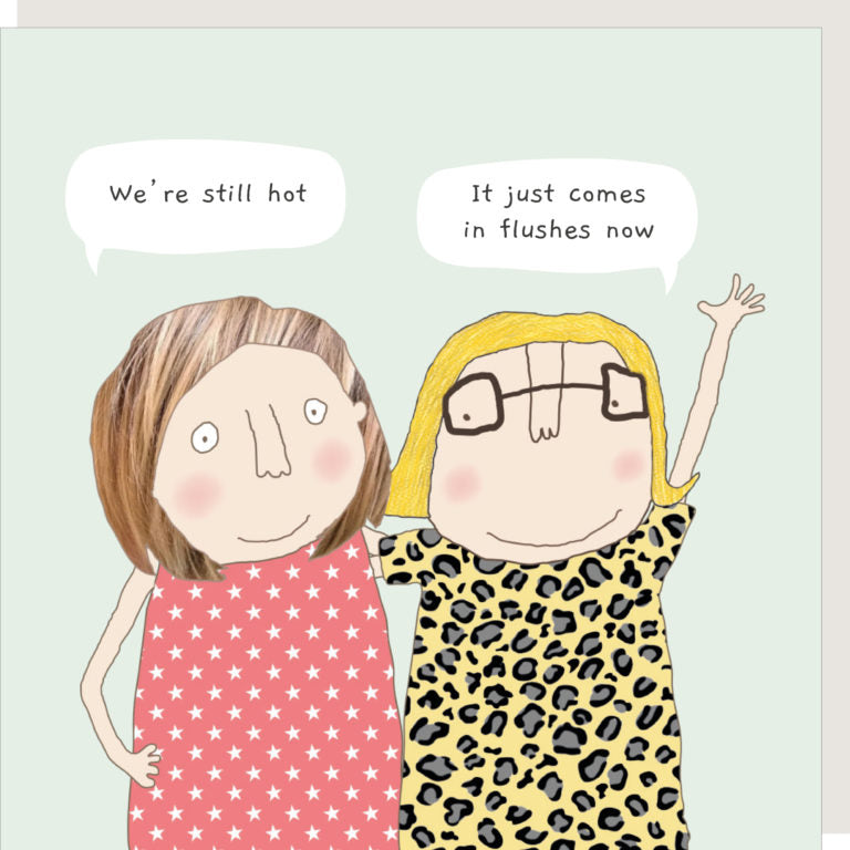 Flushes Greetings Card