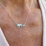 Mother Elephant Necklace