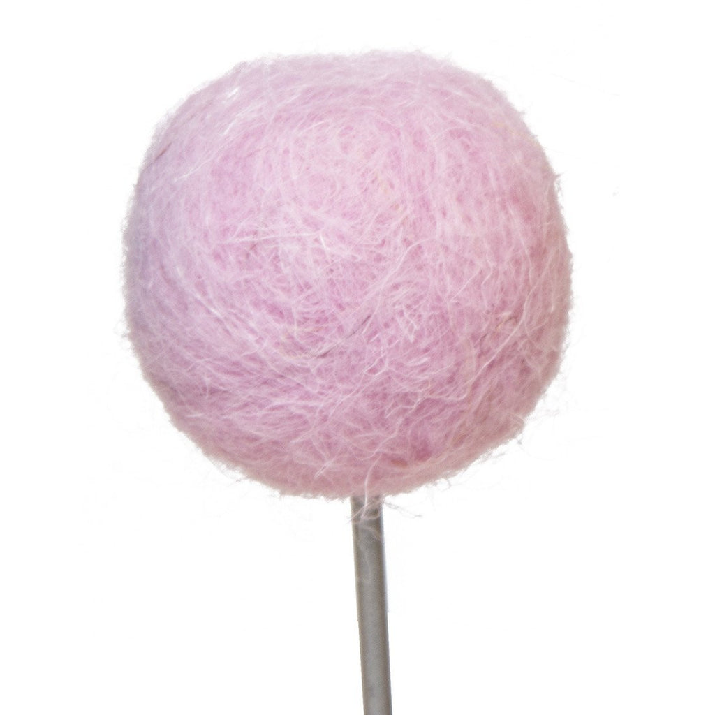 Bright Felt Ball on Iron Rod