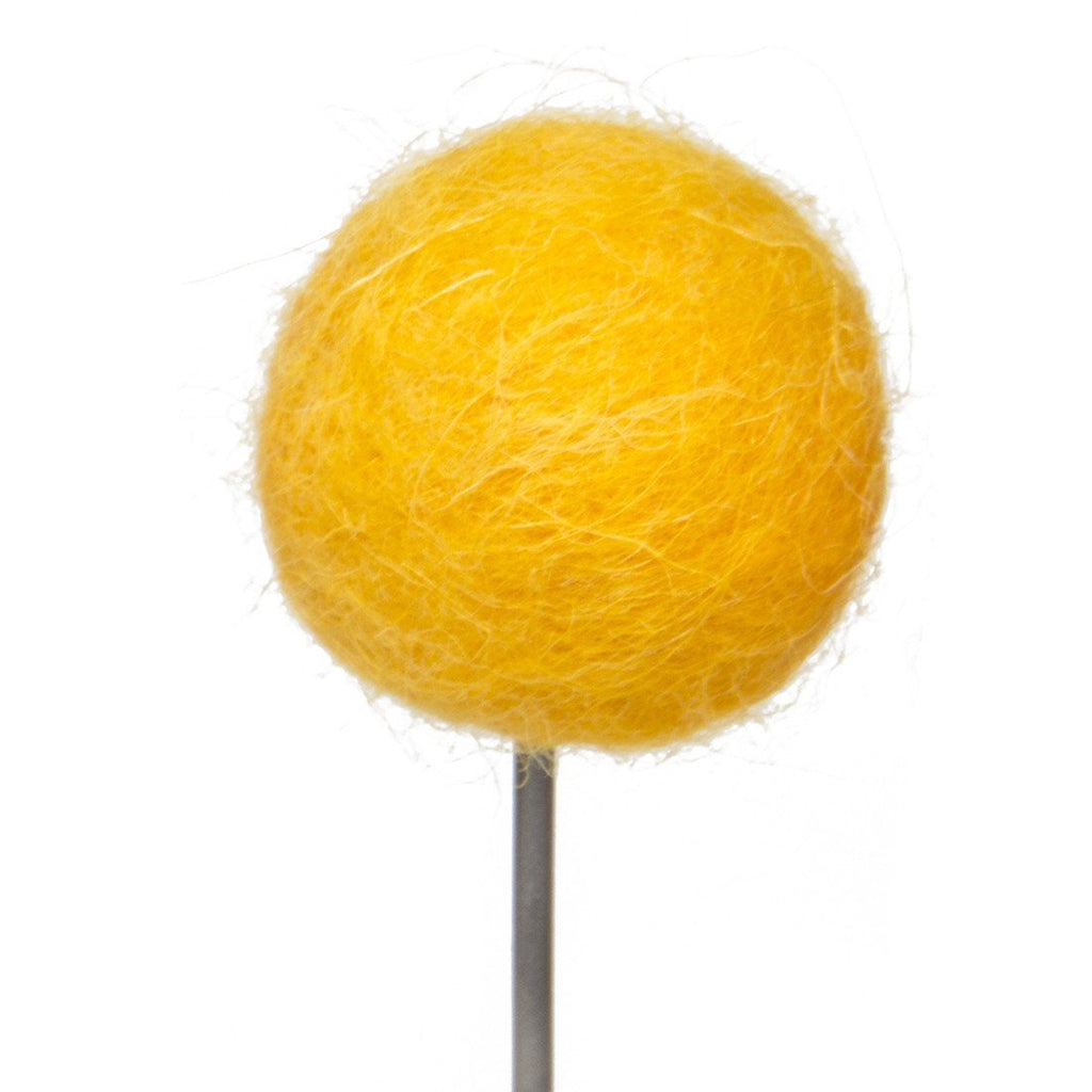 Bright Felt Ball on Iron Rod