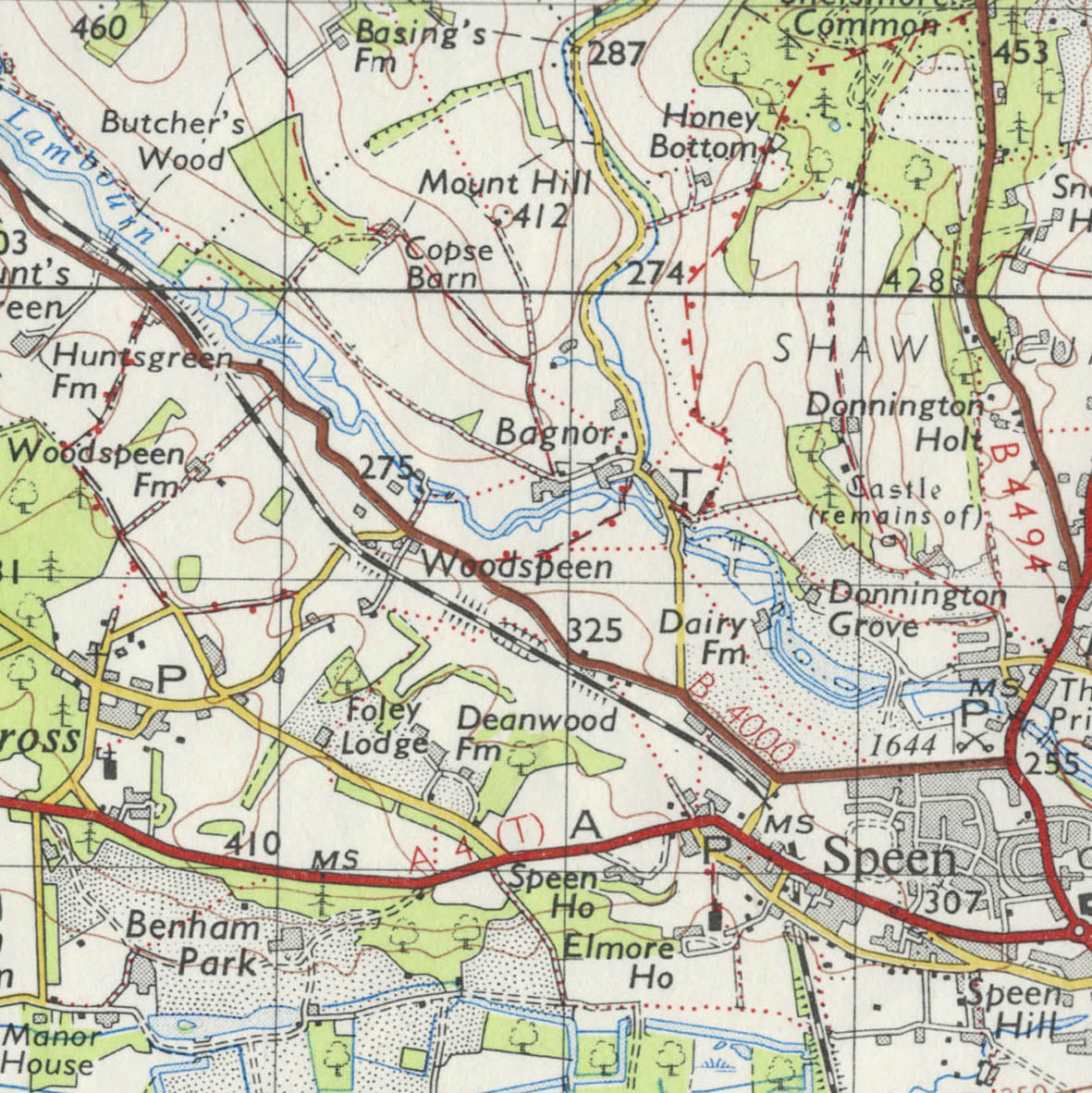 Vintage Map Ceramic Coaster