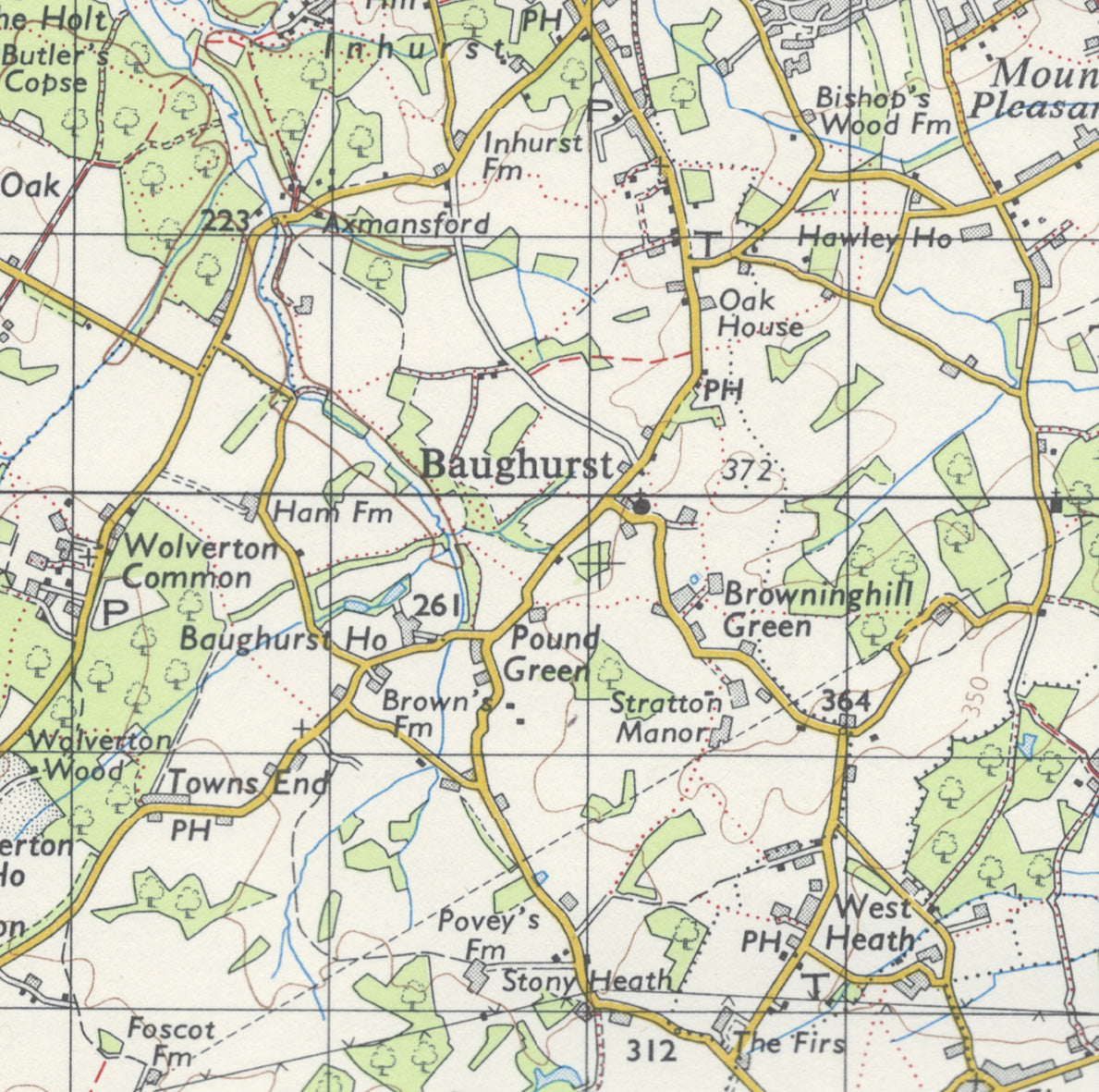 Vintage Map Ceramic Coaster