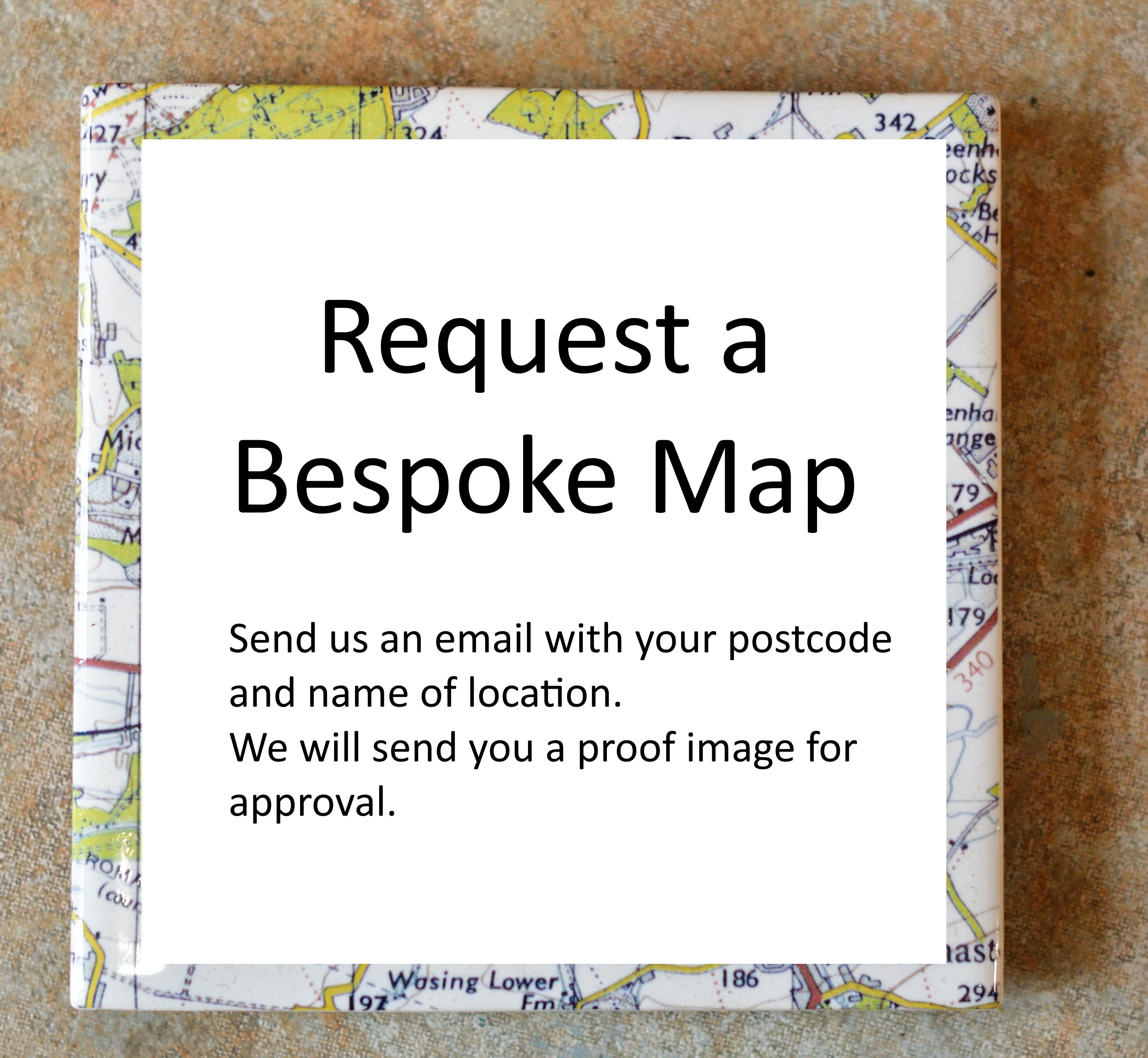 Vintage Map Cushion Cover