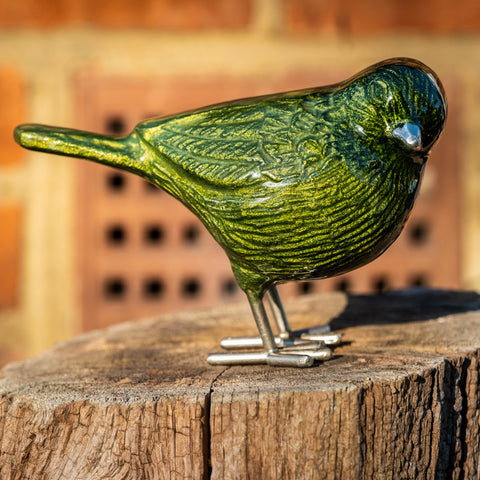 Enamelled Bird Ornament