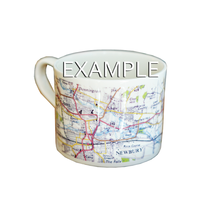 Bespoke Vintage Map Products