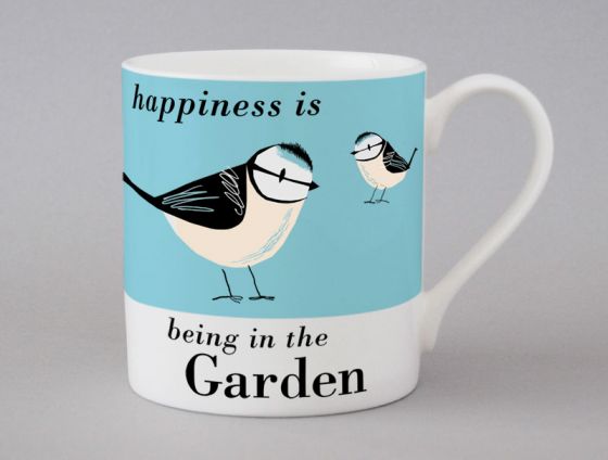 Happiness Is Being In The Garden - Birds