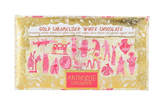 Gold Caramelised White Chocolate