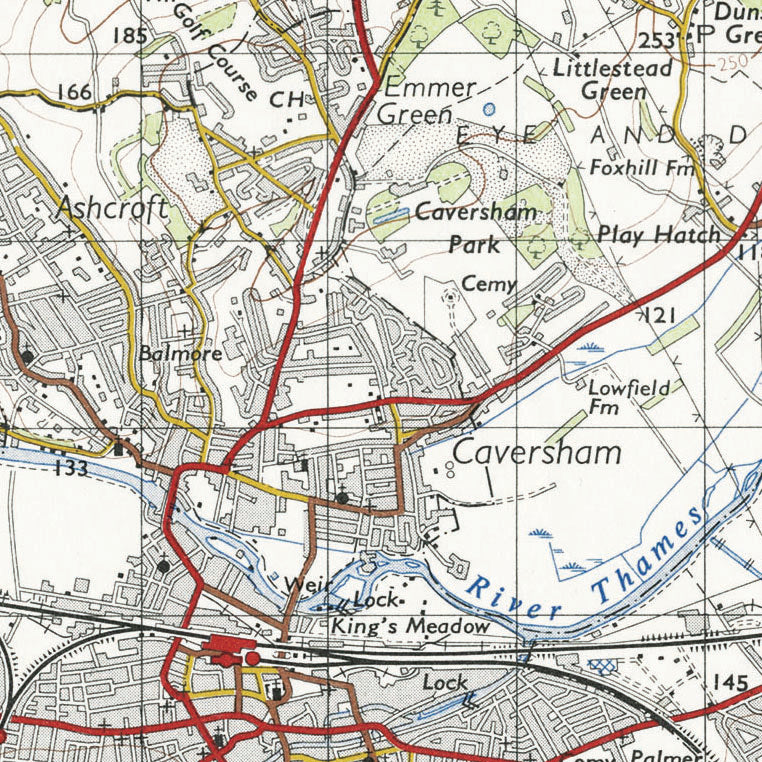 Vintage Map Cushion Cover