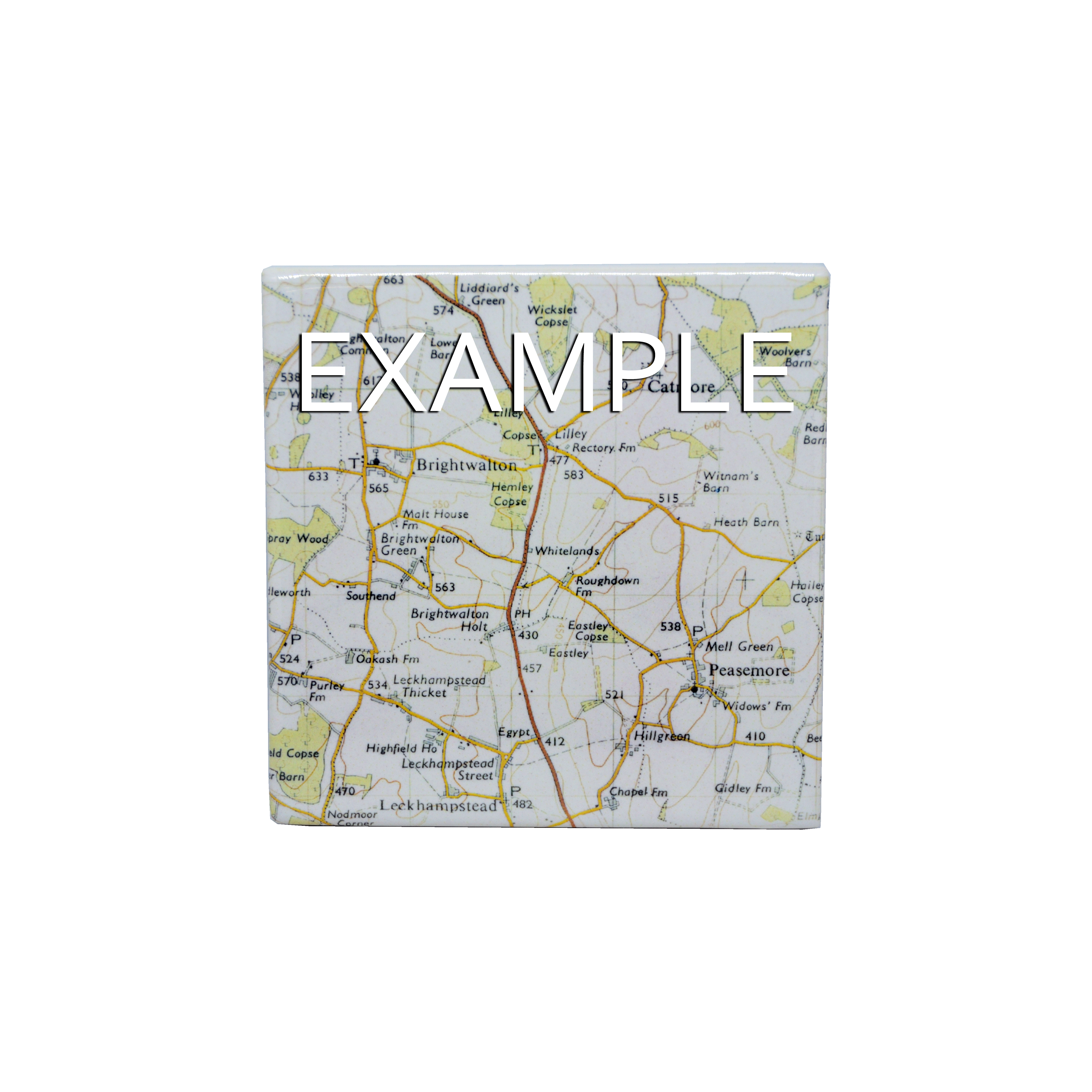 Bespoke Vintage Map Products