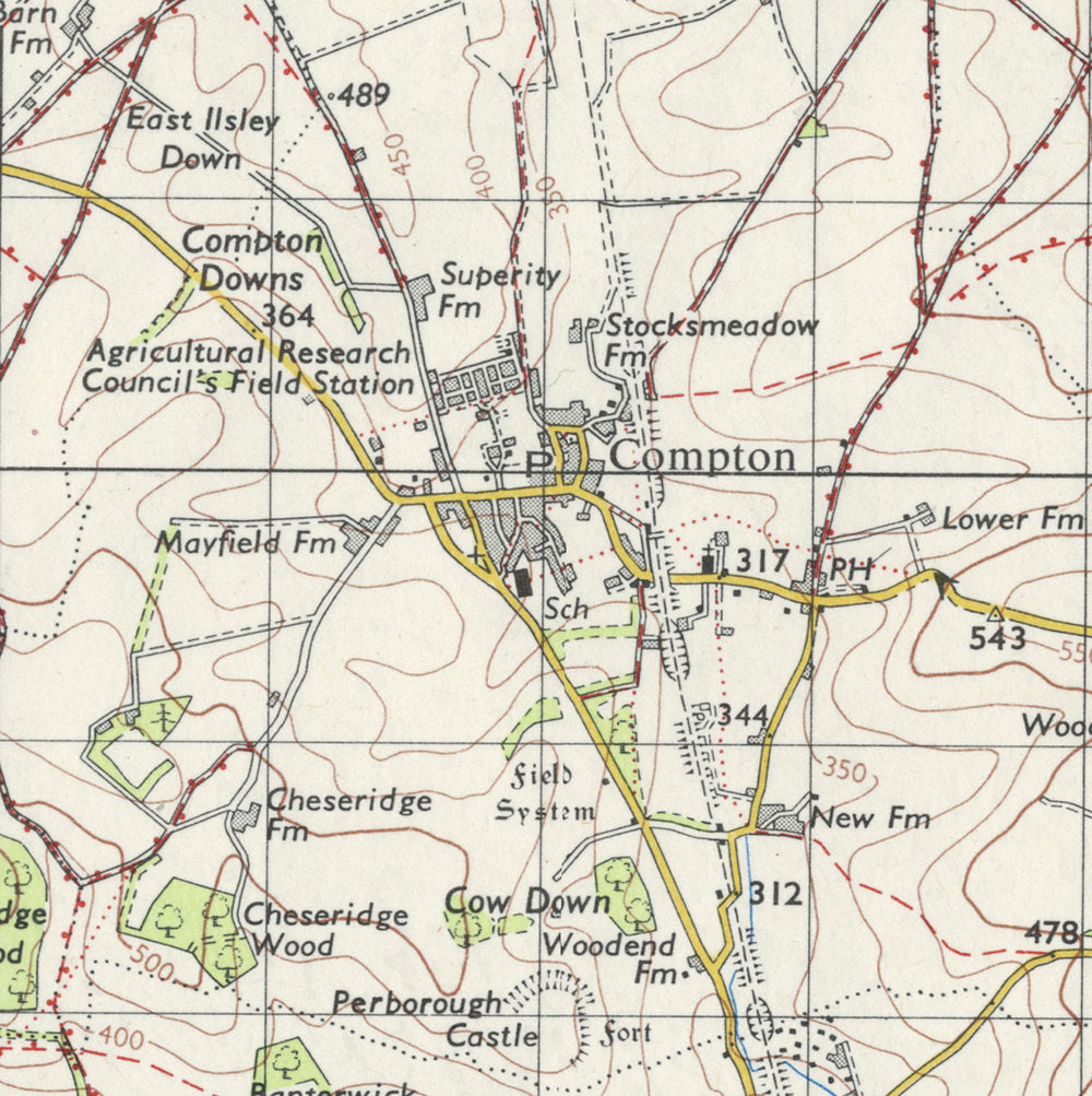 Vintage Map Ceramic Coaster