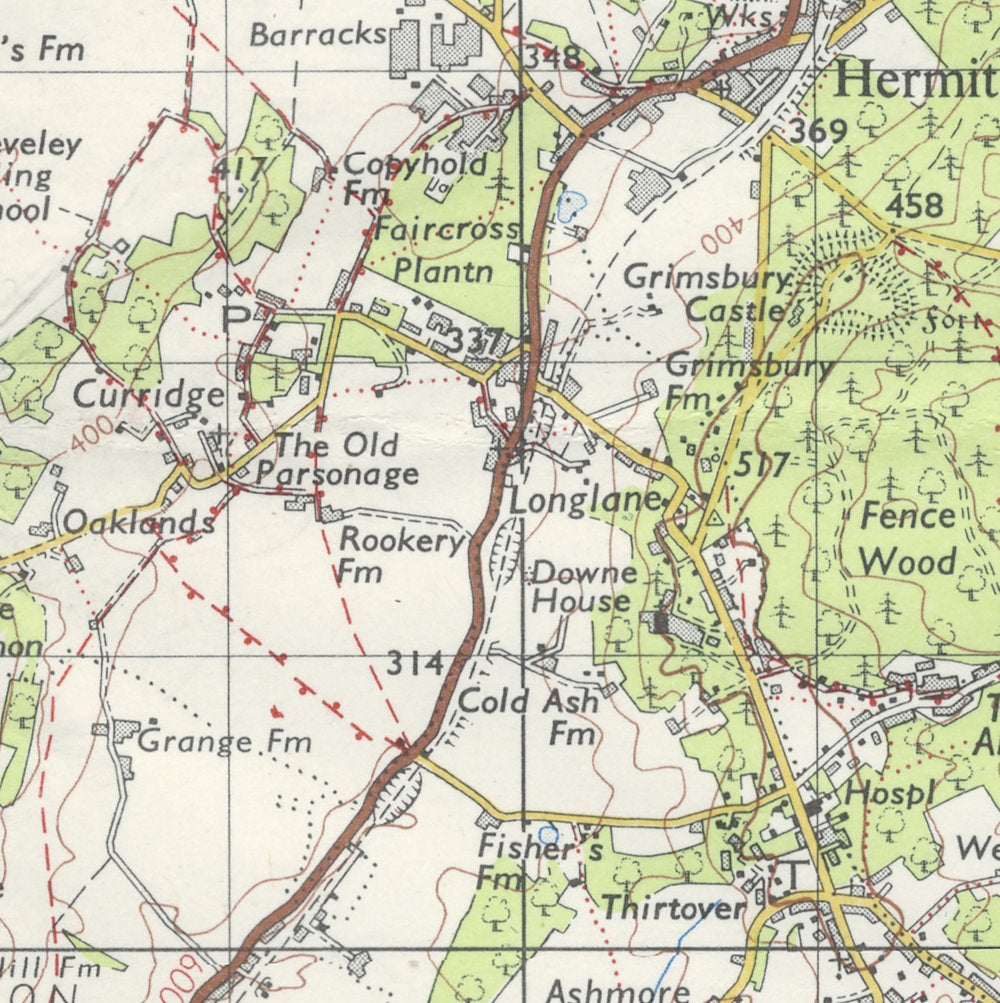 Vintage Map Ceramic Coaster