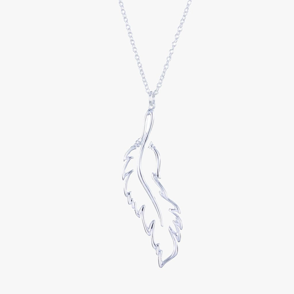 Feather Line Necklace