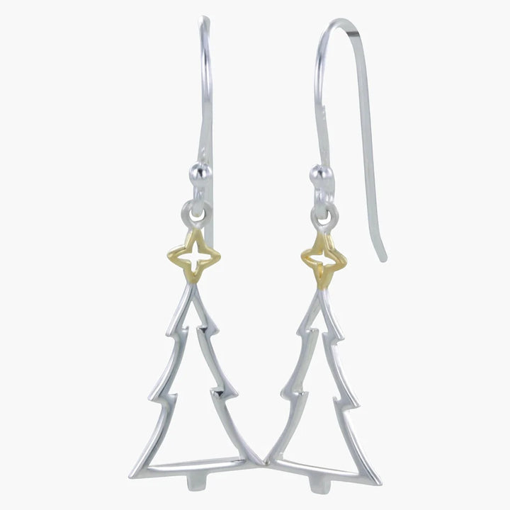 Christmas Tree Drop Earrings