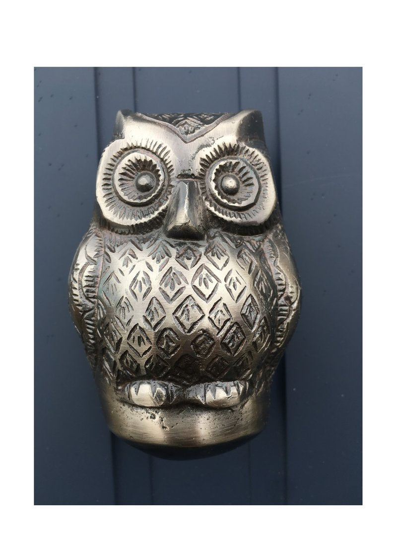 Baby Owl Door Knocker