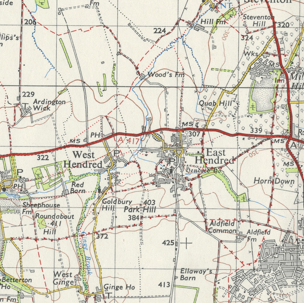 Vintage Map Ceramic Coaster