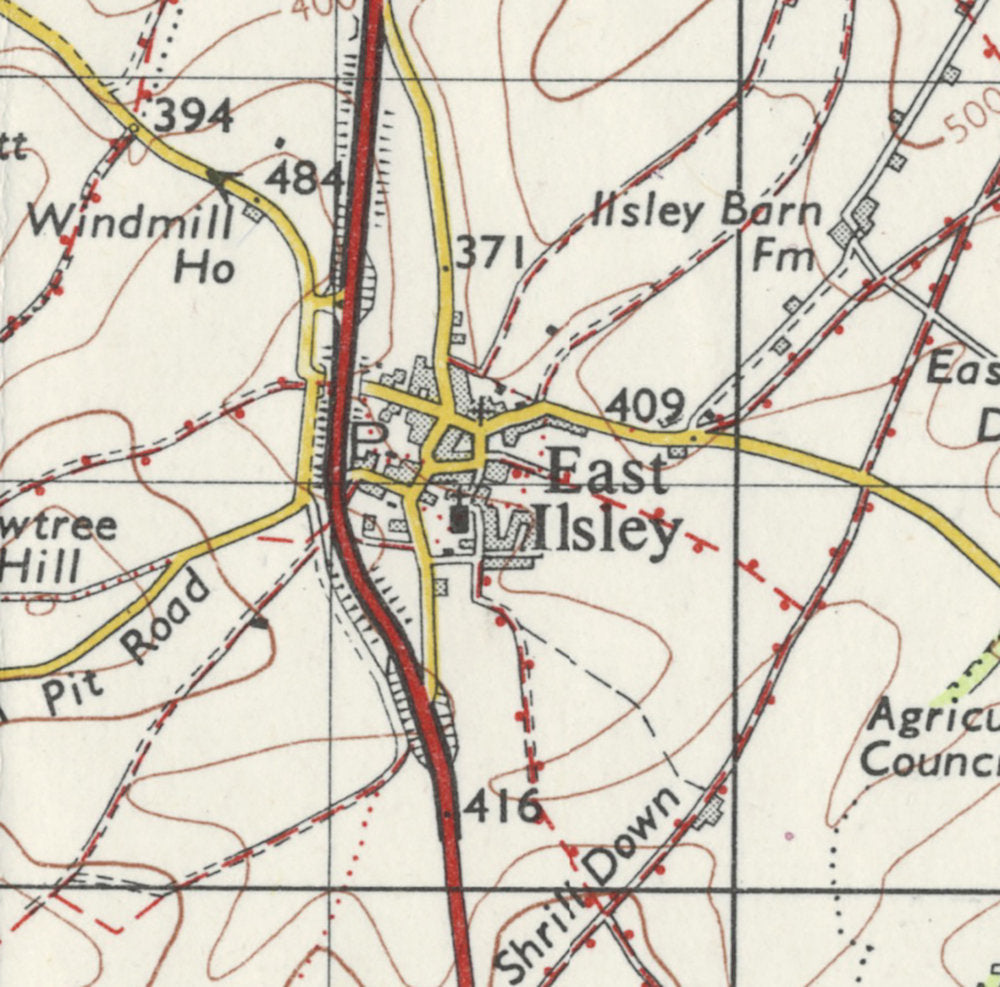 Vintage Map Ceramic Coaster